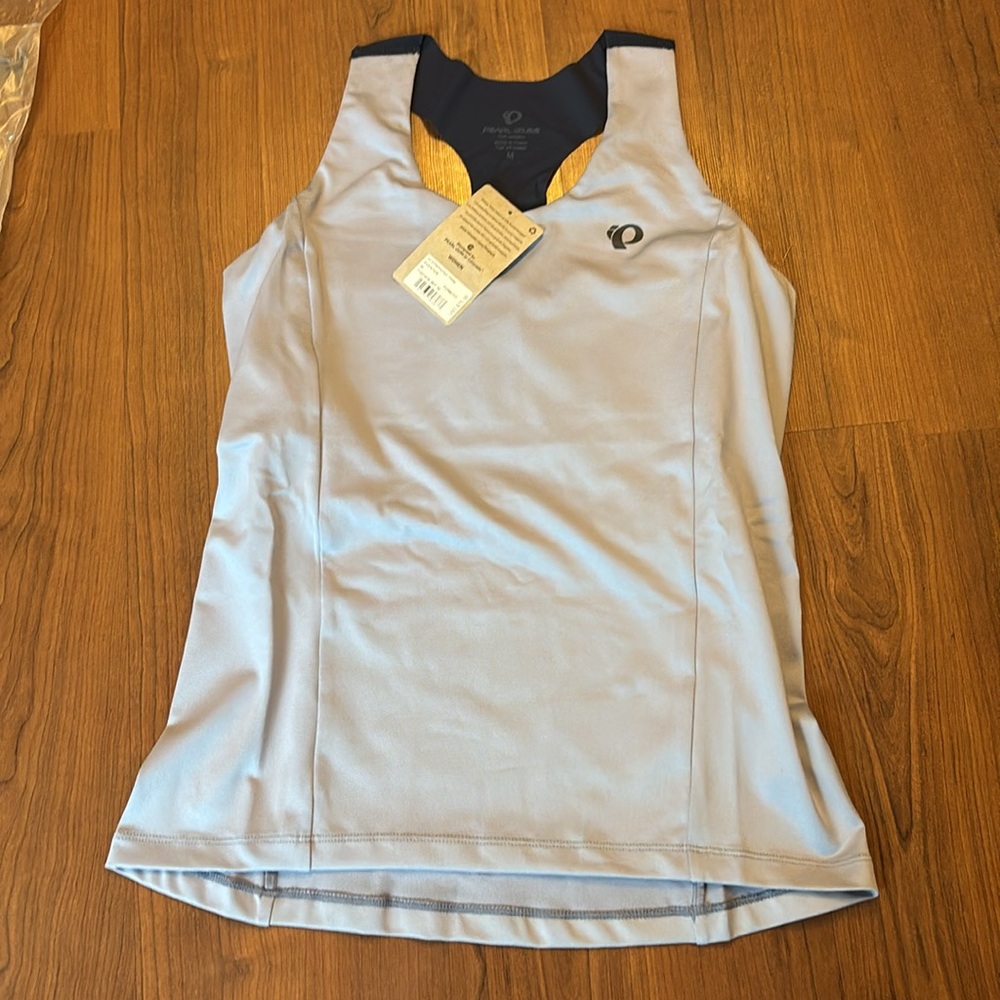 NWT Pearl Izumi Women's Blue Cycling Tank